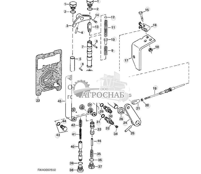 PTO Clutch Valve Housing 